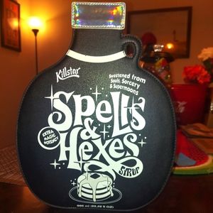 Killstar: chain crossbody bag! GLOWS IN THE DARK: